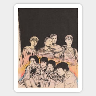 Stand by me Vs The Goonies Sticker